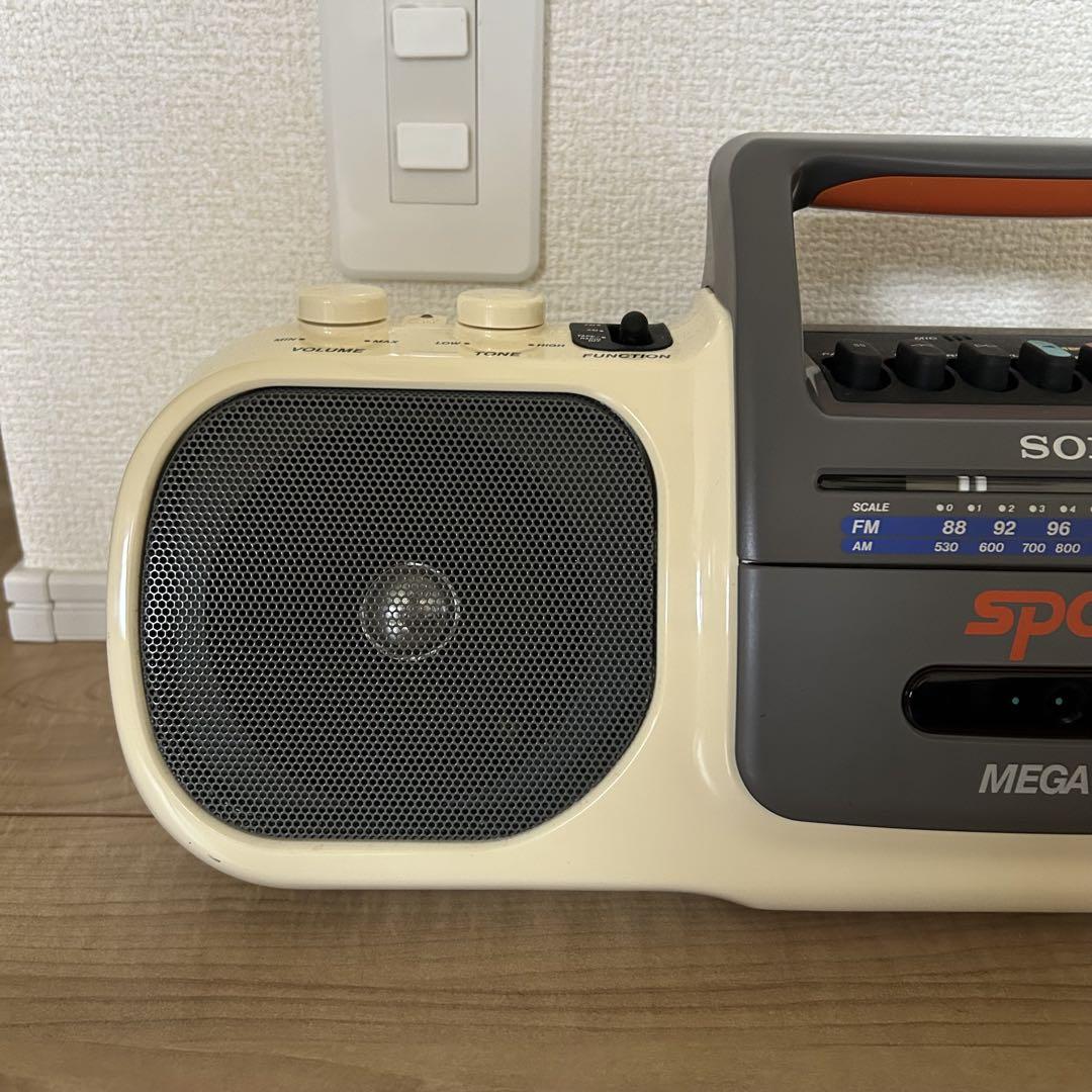 SONY sports ソニースポーツ　ラジカセ　カセットテープ