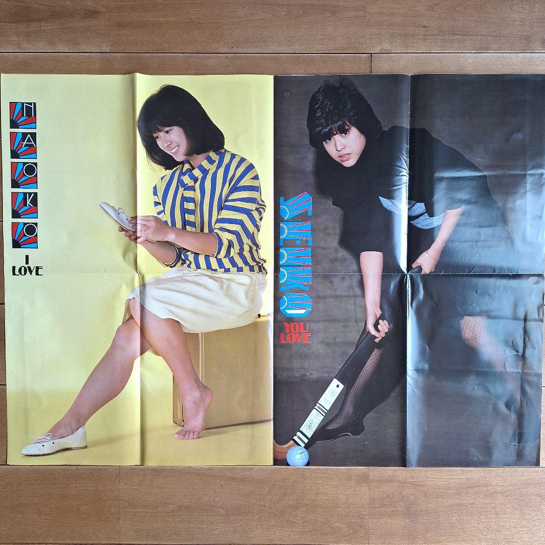 松田聖子 河合奈保子 ポスター 希少】松田聖子 河合奈保子 ビキニポスターの通販 by Bee｜ラクマ