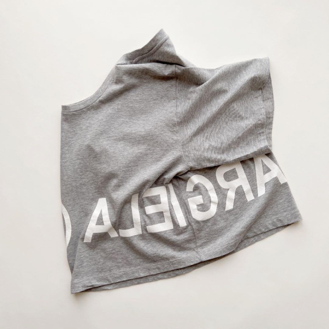 人気定番 新品 MM6 Maison Margiela ロゴ クロップド Tシャツ 6nmsM-m31365641227 安い豊富な