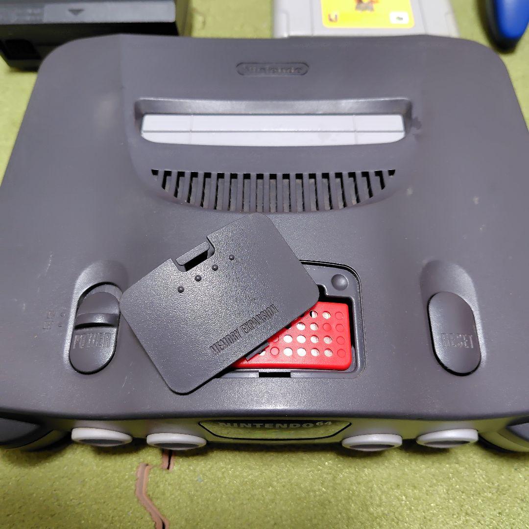 【動作確認済】ニンテンドー６４　本体　ソフト　セット　メモリー拡張パック