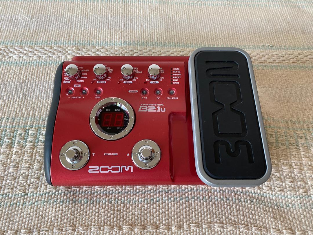 ZOOM ズーム B2.1u マルチエフェクター