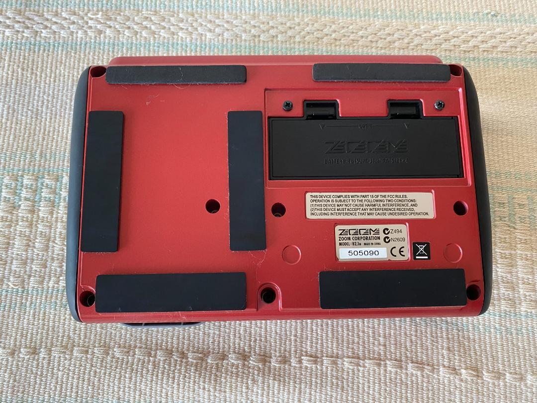 ZOOM ズーム B2.1u マルチエフェクター