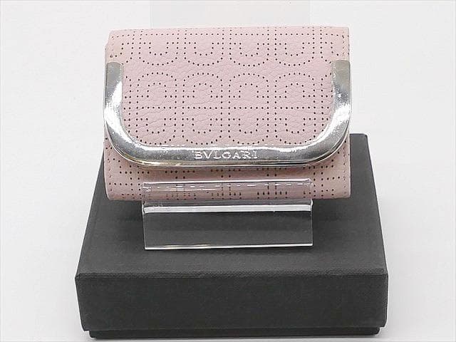 1898 ブルガリ レザー 6連 キーケースBVLGARI