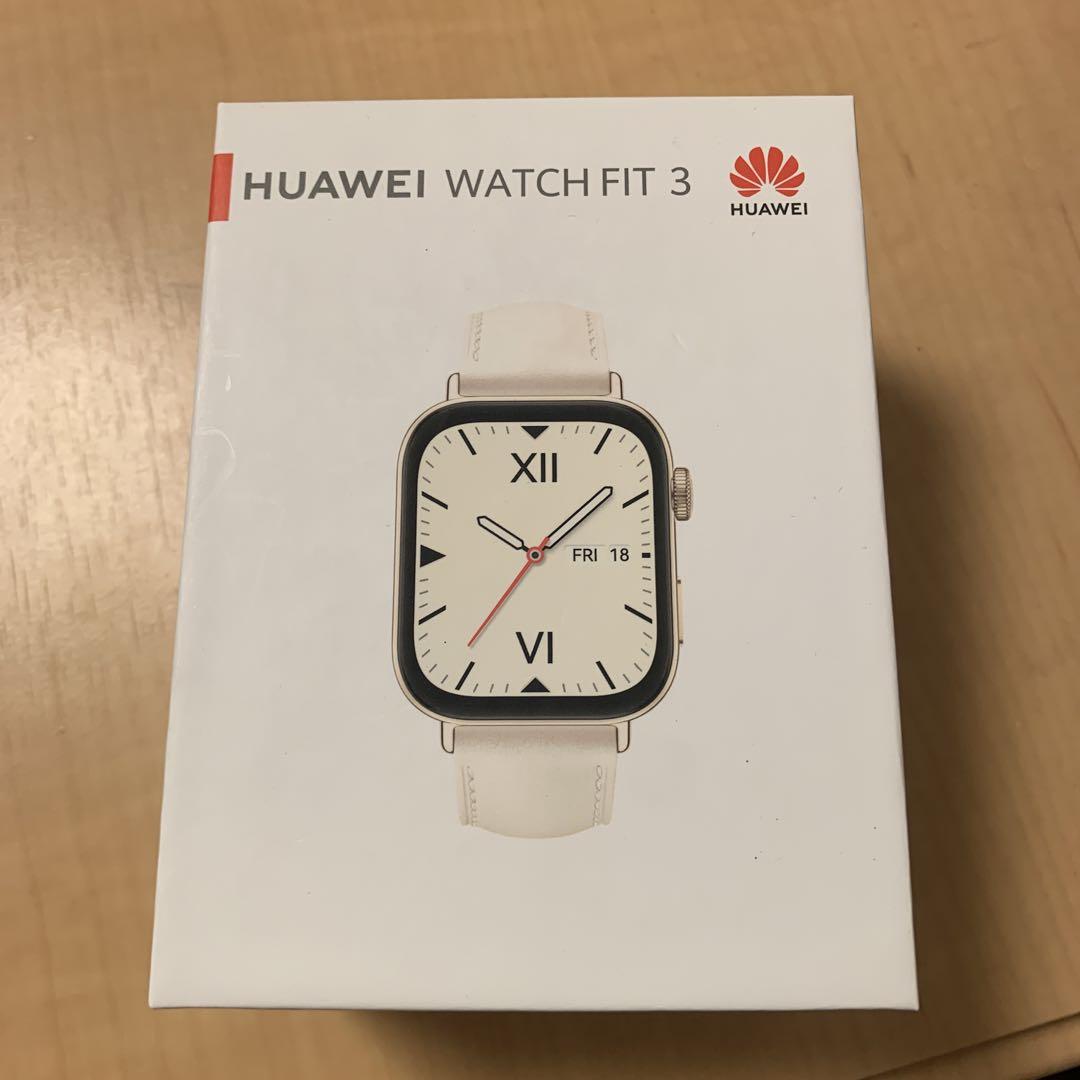 HUAWEI WATCH FIT3 NFC Edition ホワイトSLOB19