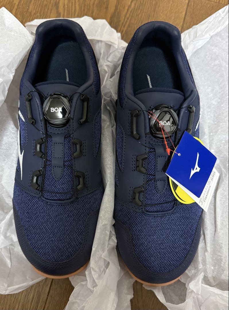 Mizuno BOA安全靴 ネイビー Mizuno BOA ネイビー 安全靴 - メルカリ