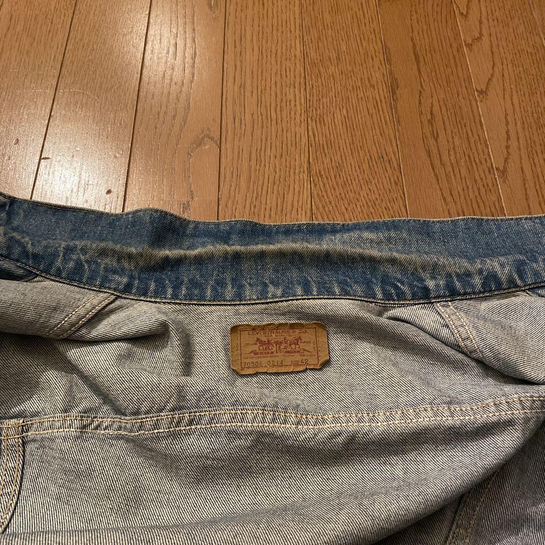80s Levi's 70506 デニムジャケット size 42 usa製