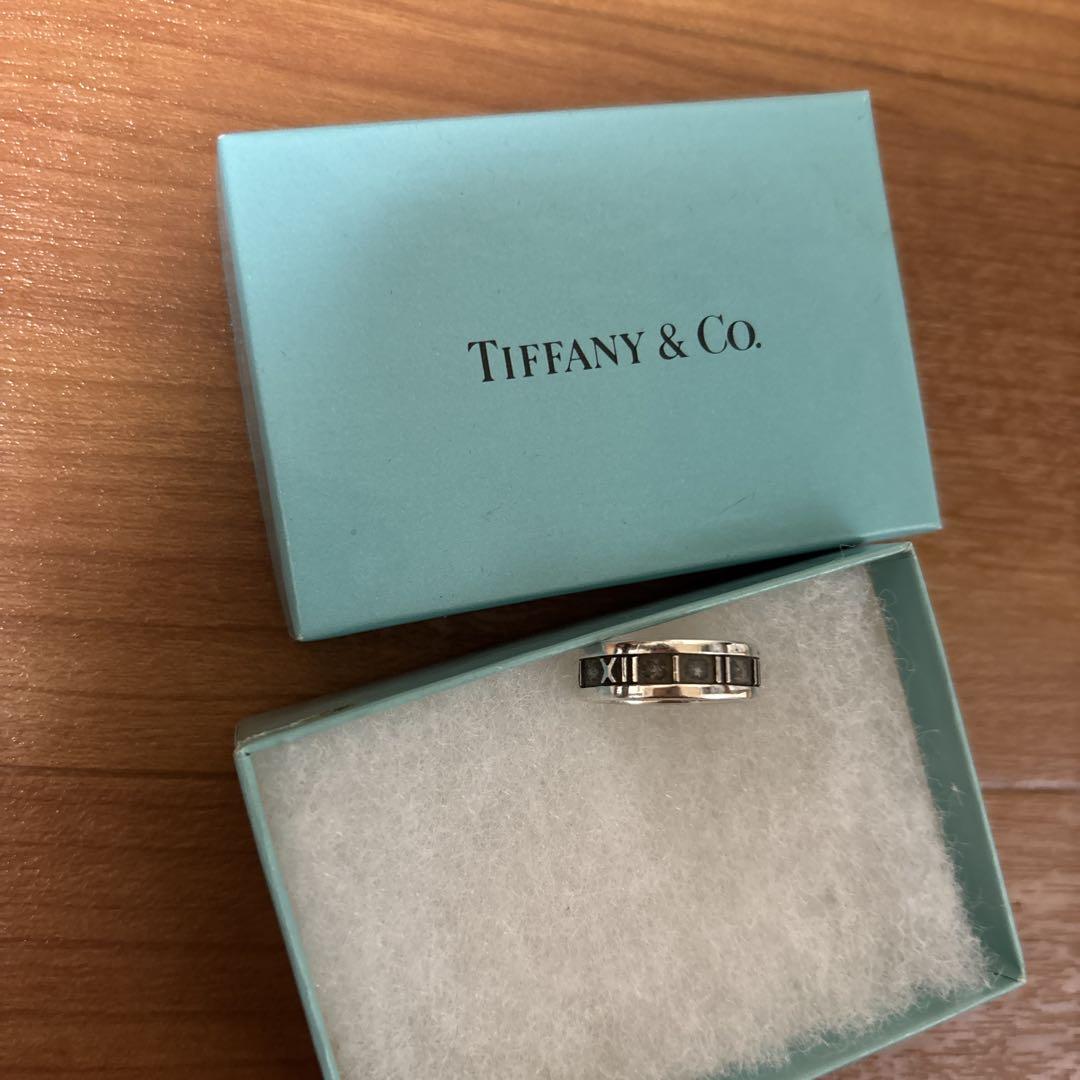 ビンテージ　tiffanyシルバー925 アトラス指輪