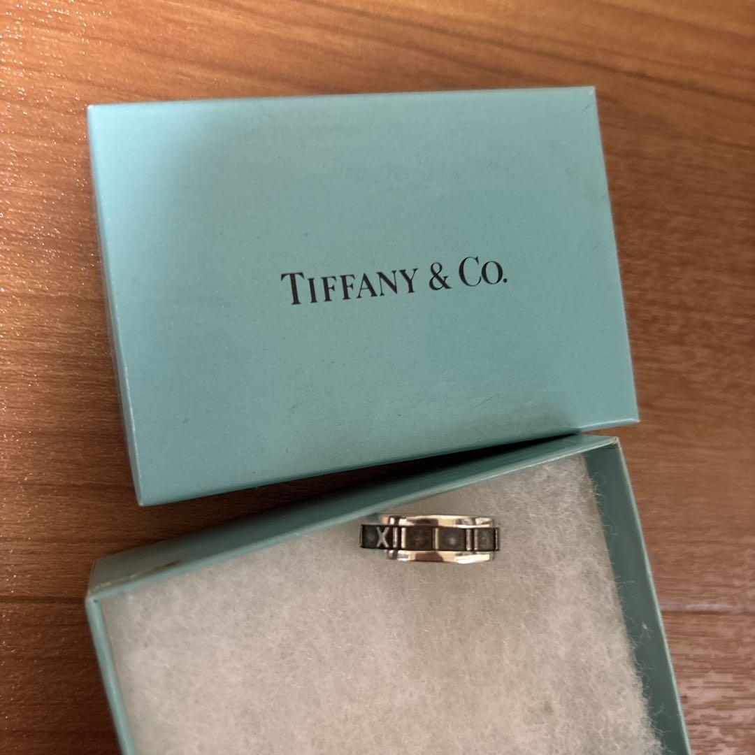 ビンテージ　tiffanyシルバー925 アトラス指輪