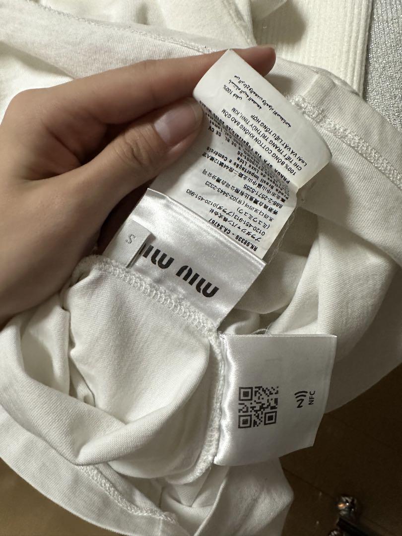 miumiu Tシャツ　Sサイズ