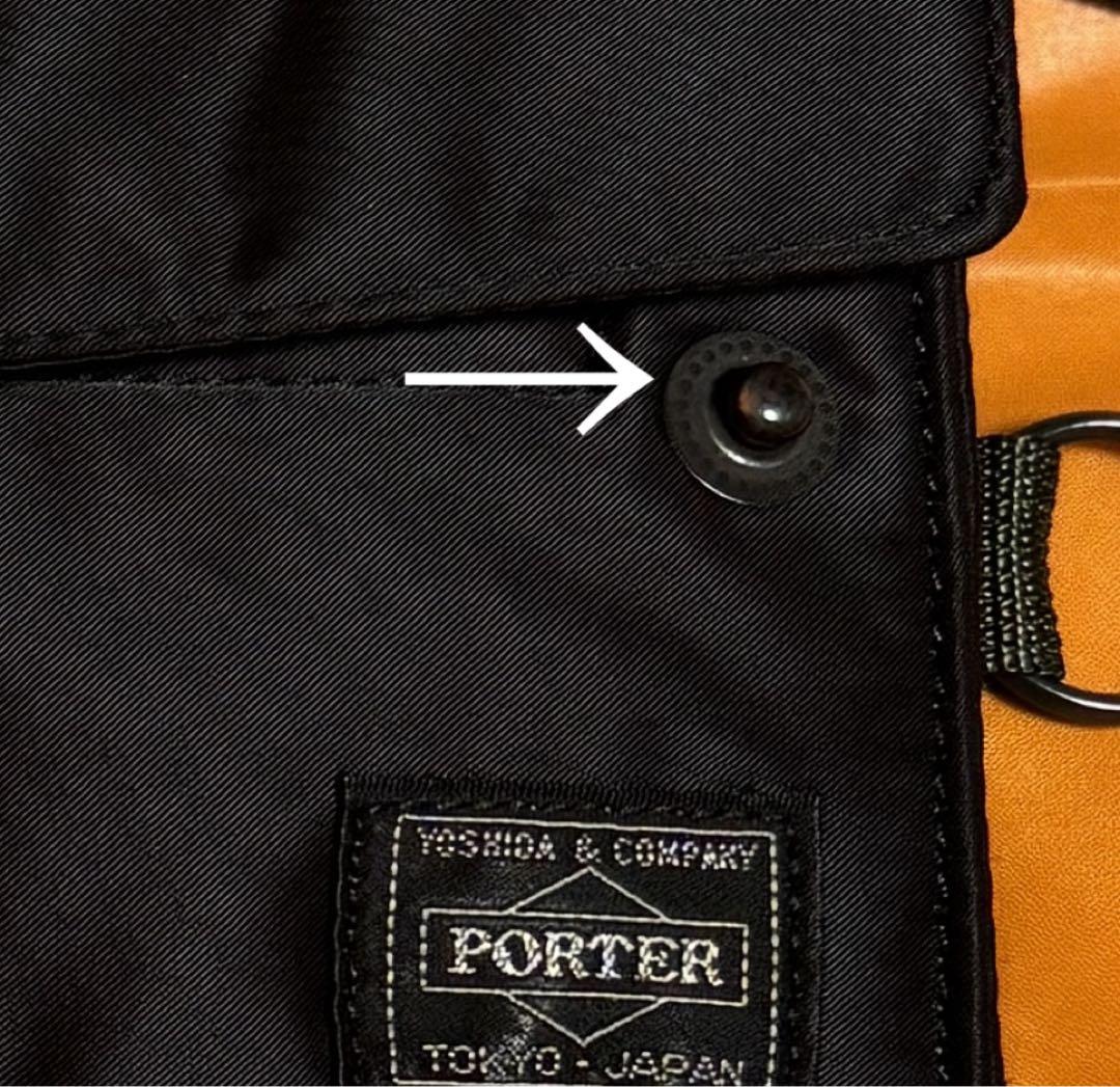 限定 【PORTER / PX TANKER】SLING PURSE(L) 画像8