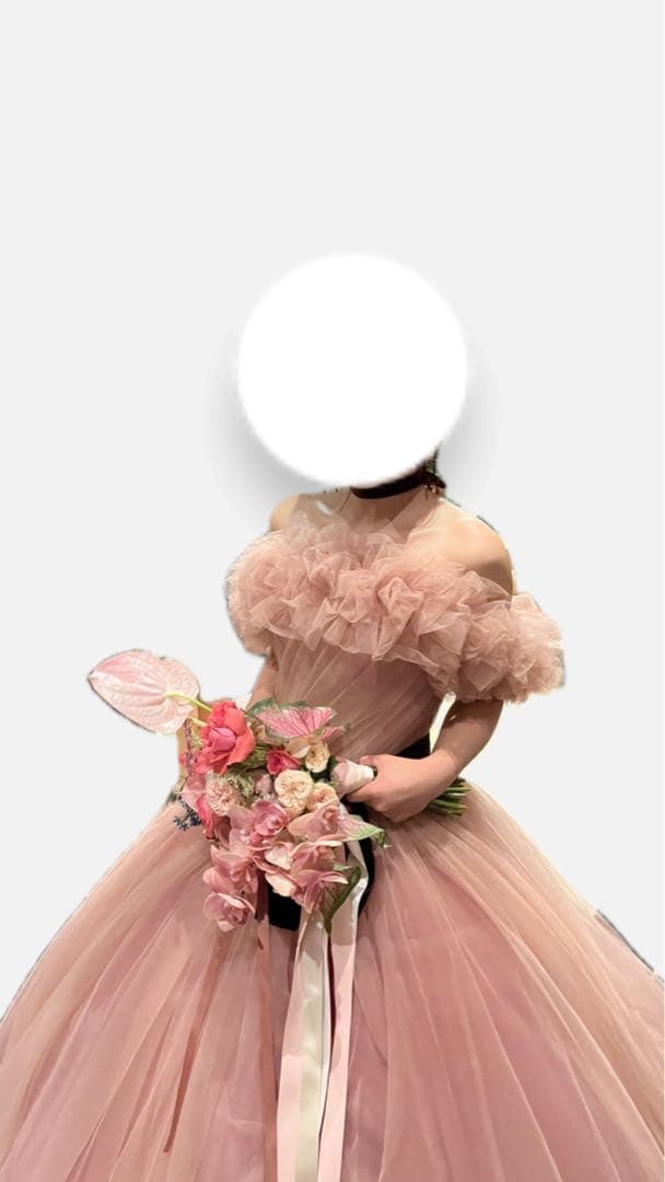 ピンク ドレス セミオーダーM