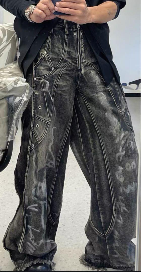 PERSONSOUL Graffiti Jeans