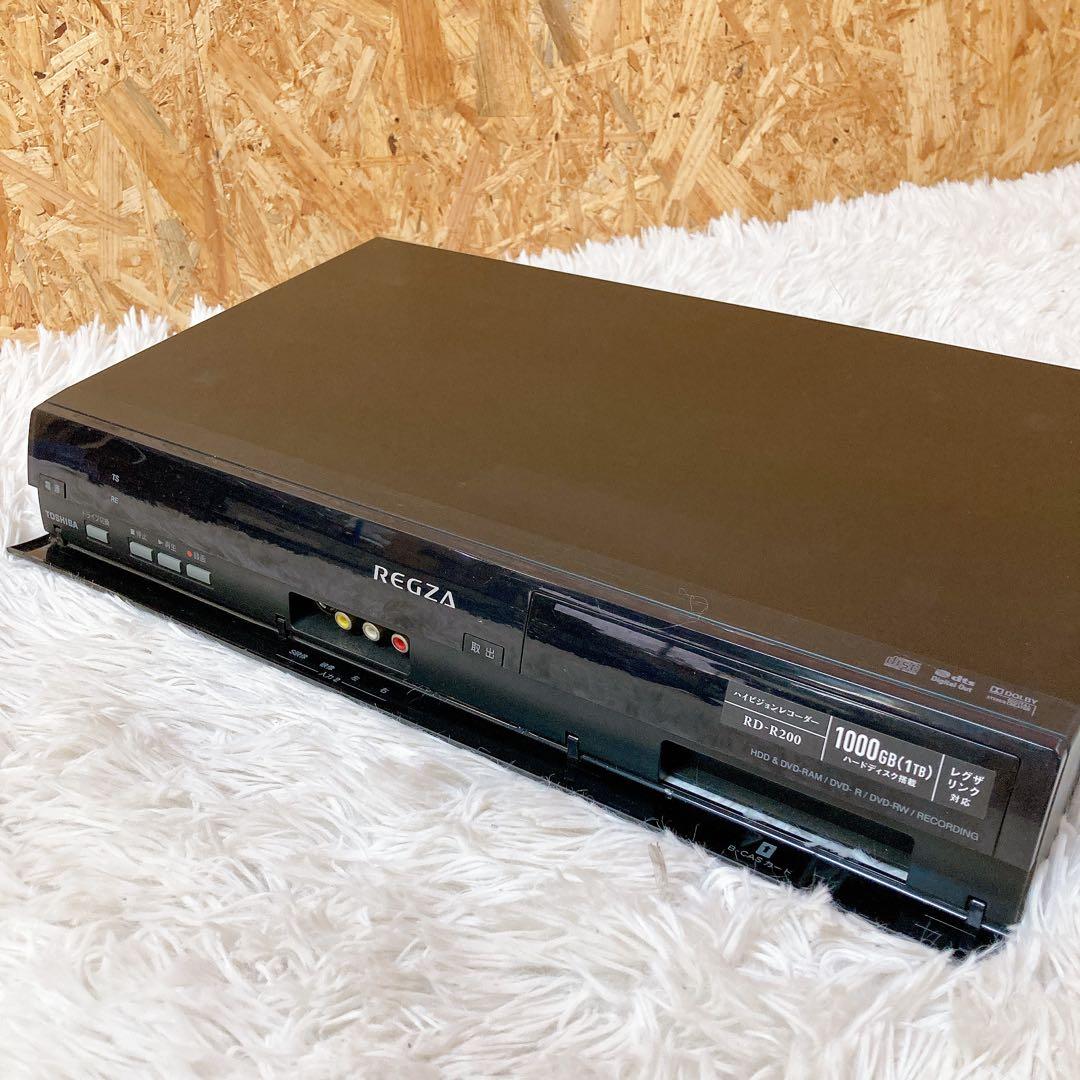 TOSHIBA 東芝HDD&DVDビデオレコーダー REGZA RD-R200 TOSHIBA 東芝HDD&DVDビデオレコーダー REGZA RD-R200
