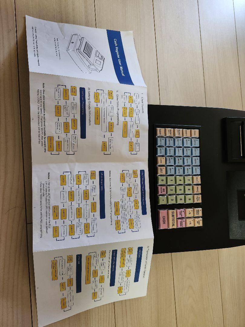 店舗用品レジスター