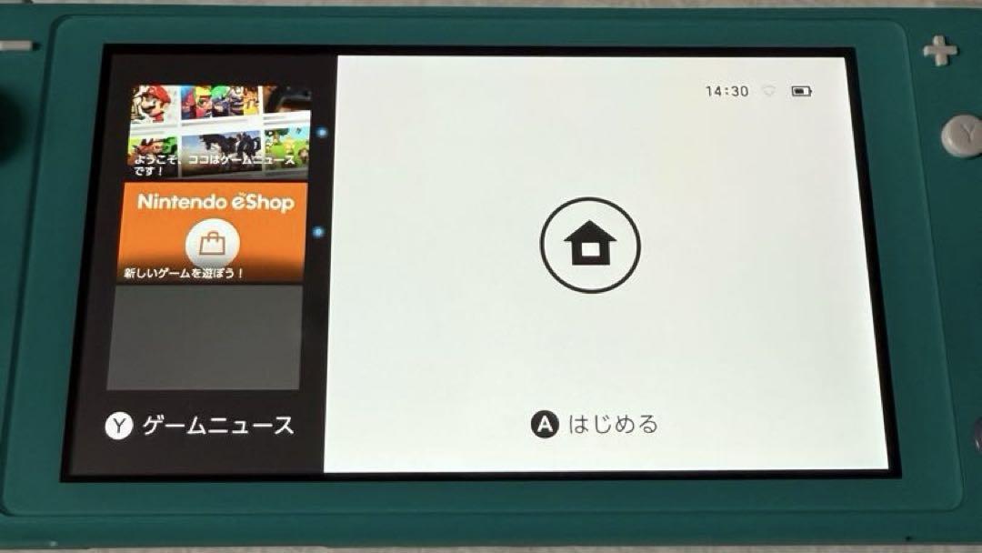 Nintendo Switch Lite ターコイズ 本体と充電器付き