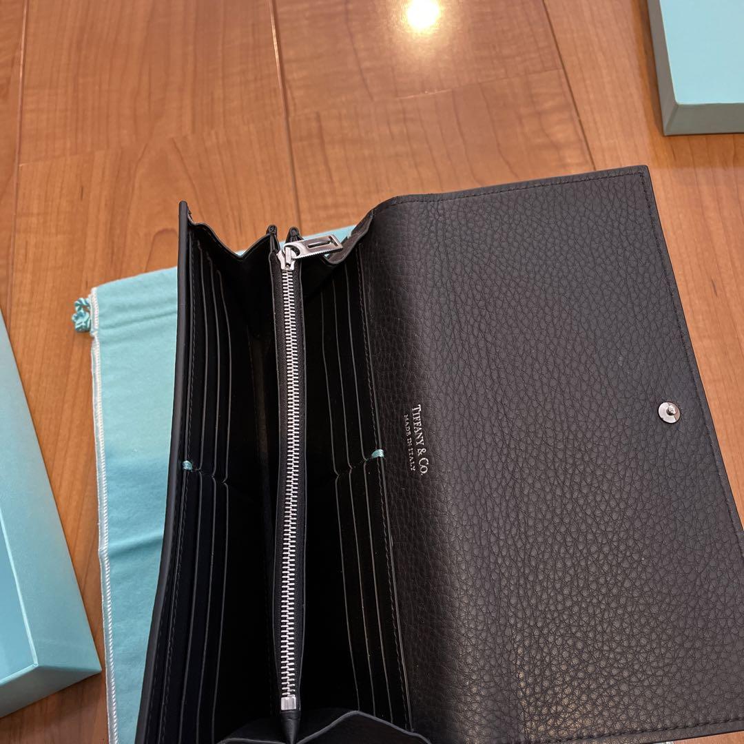 TIFFANYティファニー メンズ紳士用長財布ロングウォレット美品