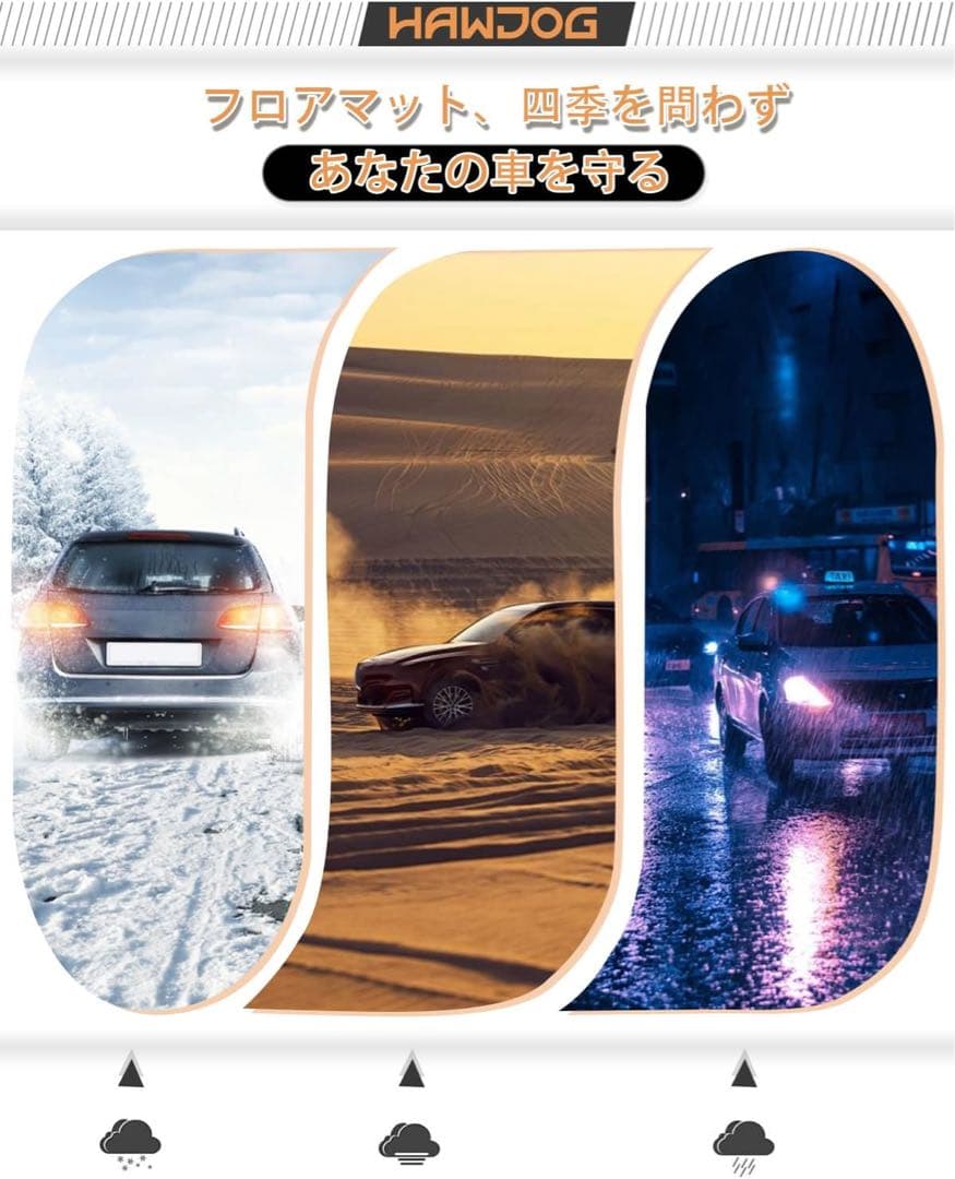 ジムニーフロアマット防水