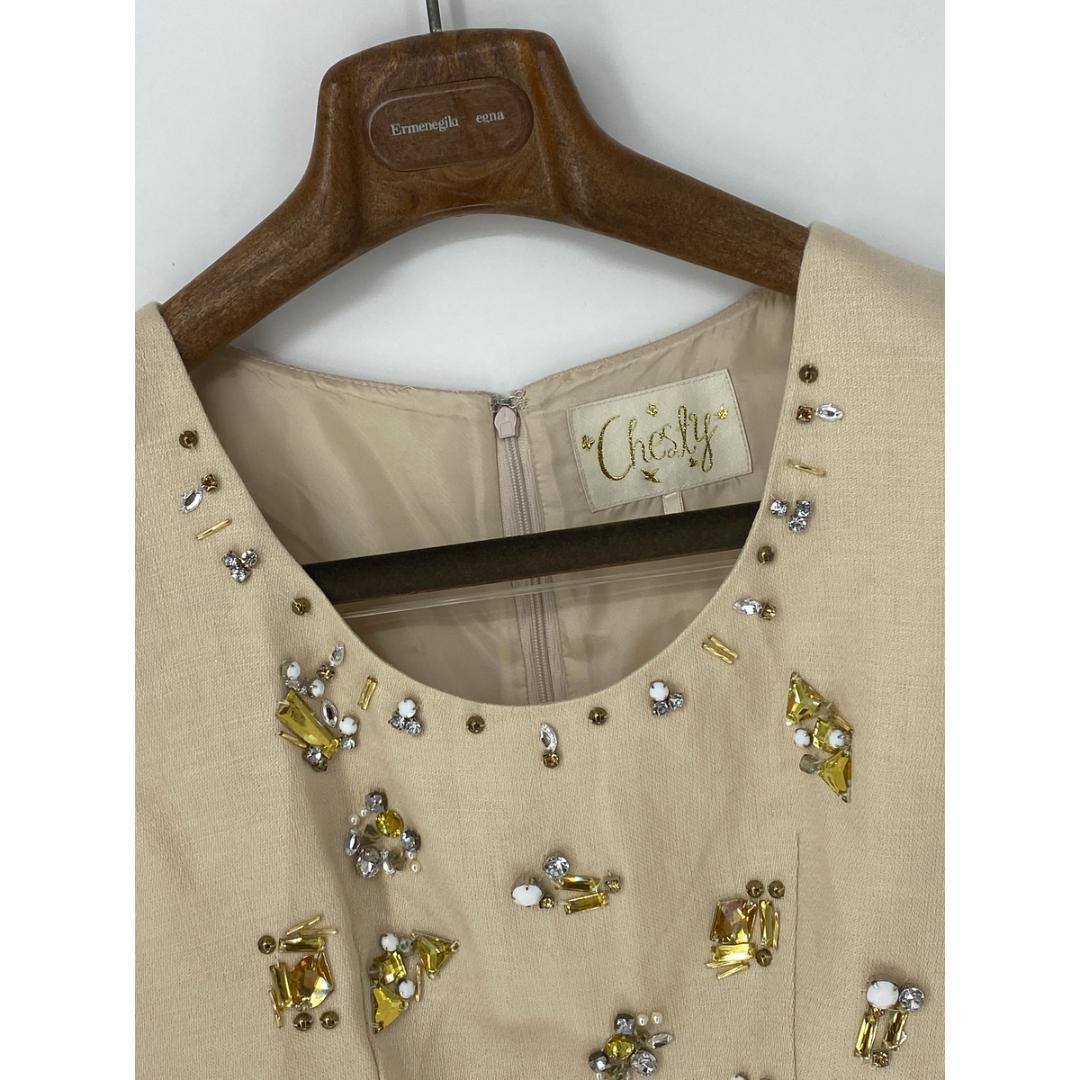 A9156/極美品 春夏 Chesty チェスティ ノースリーブ ボーダー