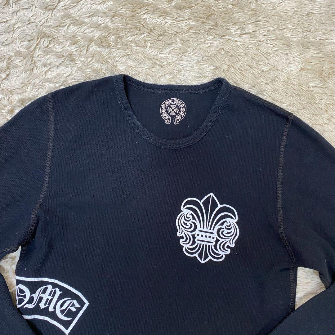 クロムハーツ　長袖Tシャツ　ロンT  ブラック　S