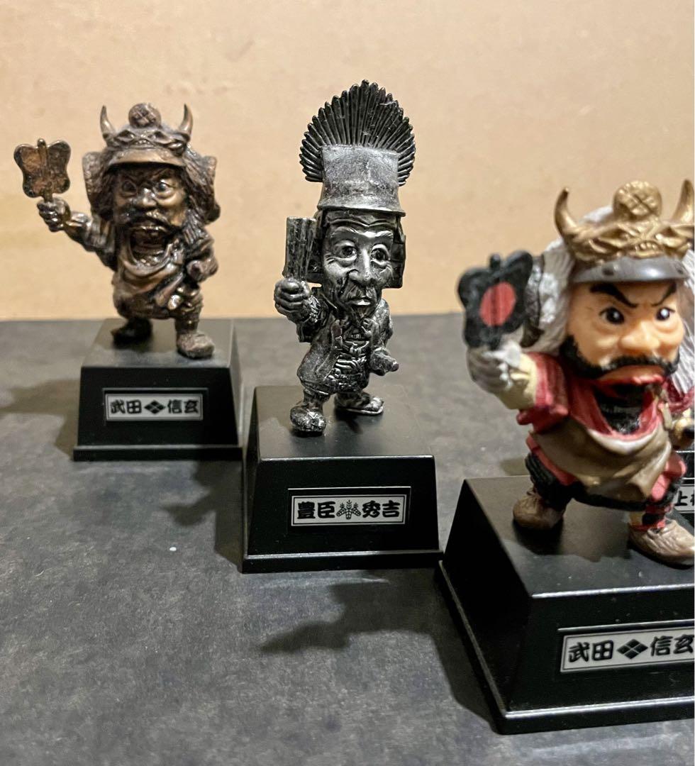 戦国武将 フィギュアコレクション 武田信玄 豊臣秀吉 上杉謙信
