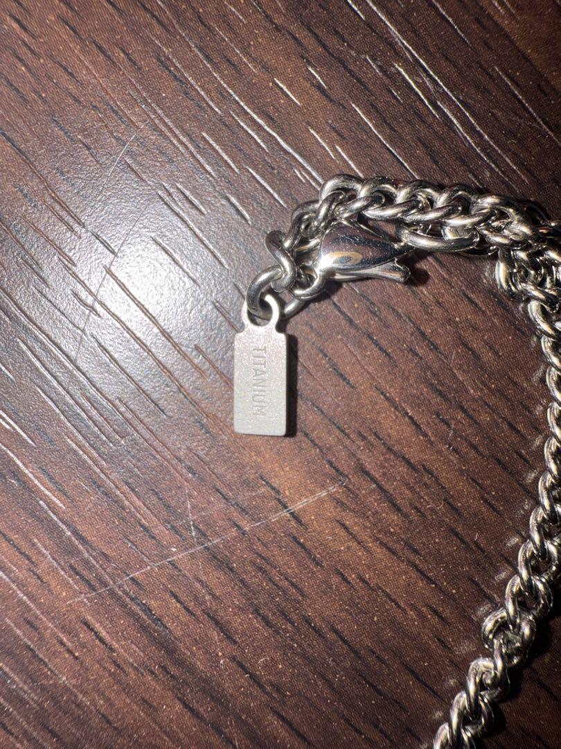 KJ phiten[限 定 品]チタンネックレス喜平長さ55㎝幅3.3mm