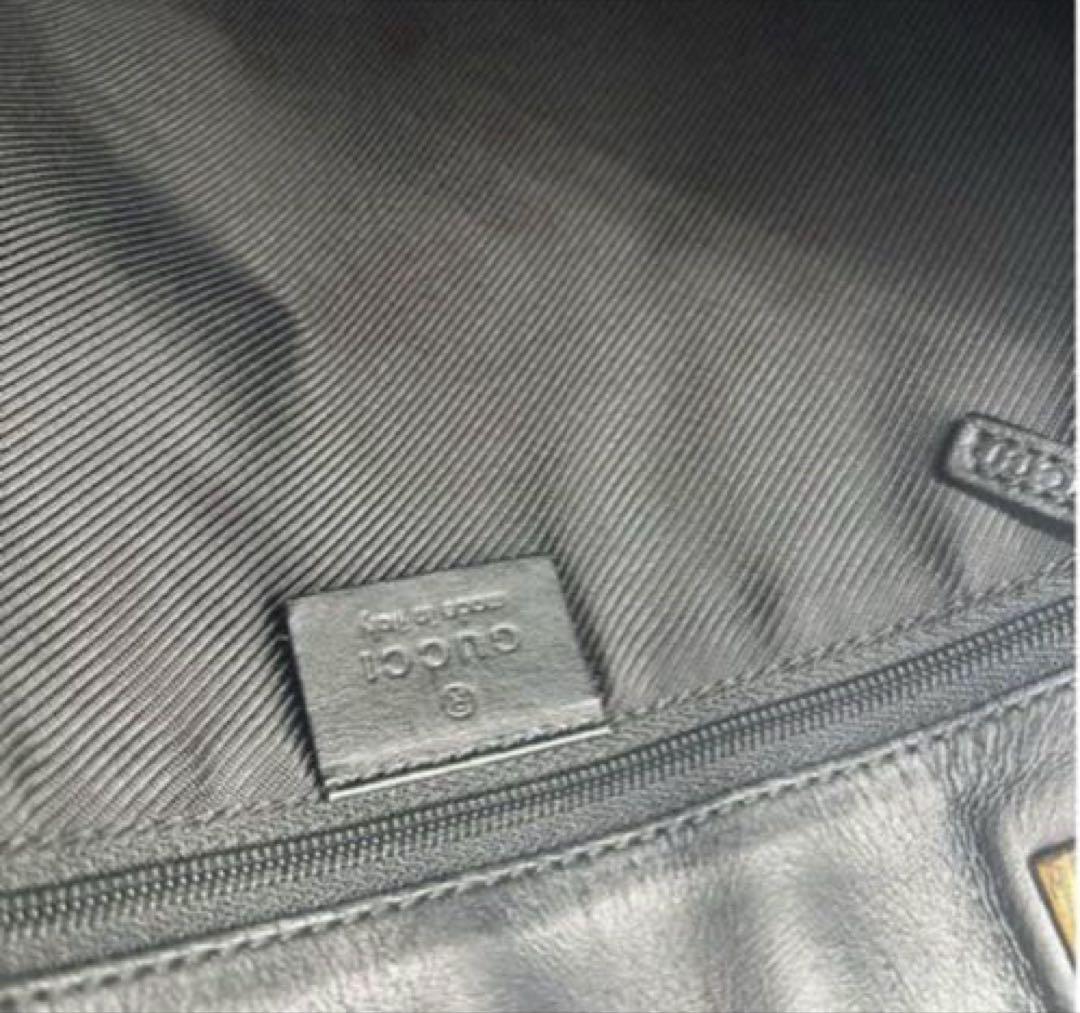 GUCCI グッチ トートバッグ GGキャンバス ブラック系 男女兼用 GUCCI グッチ トートバッグ GGキャンバス 肩掛け レザー