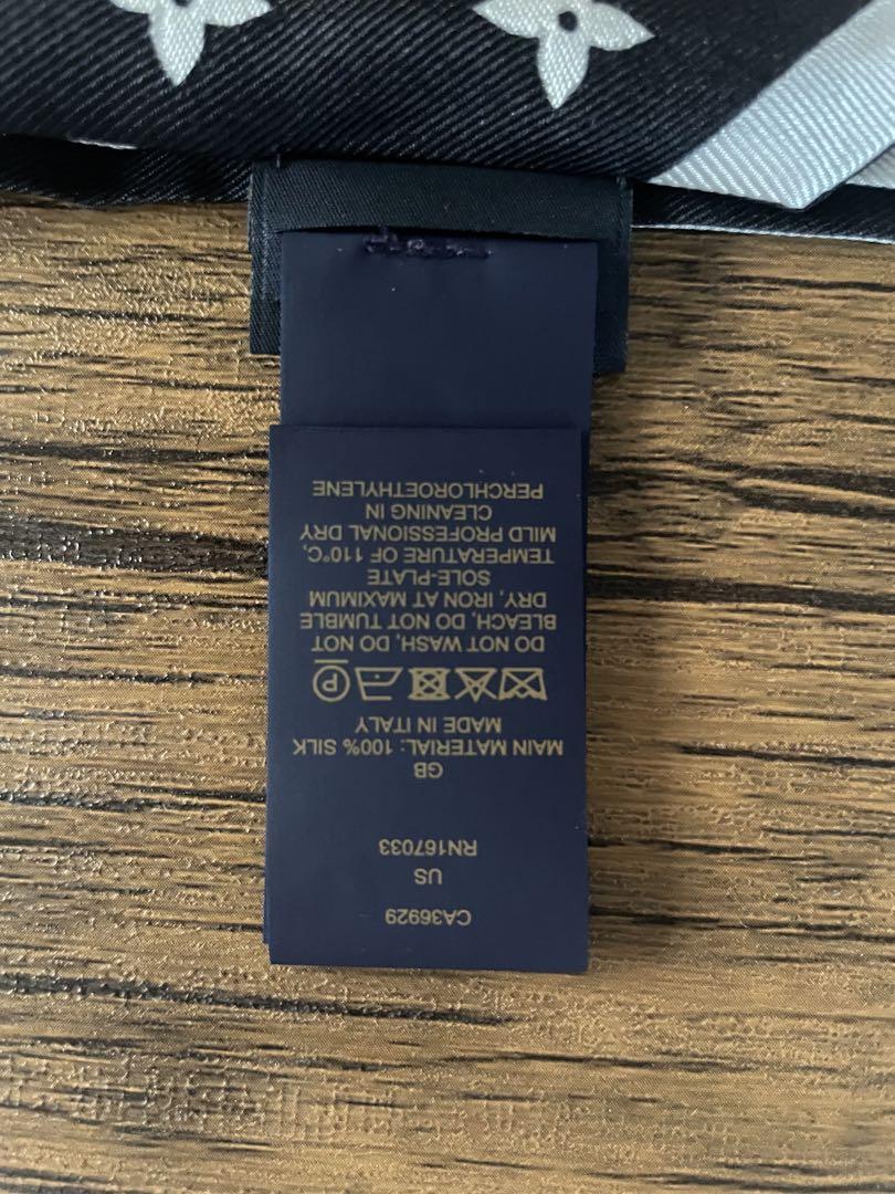 LV ルイヴィトン スカーフM90682 バンドー モノグラム インフィニティ 画像6