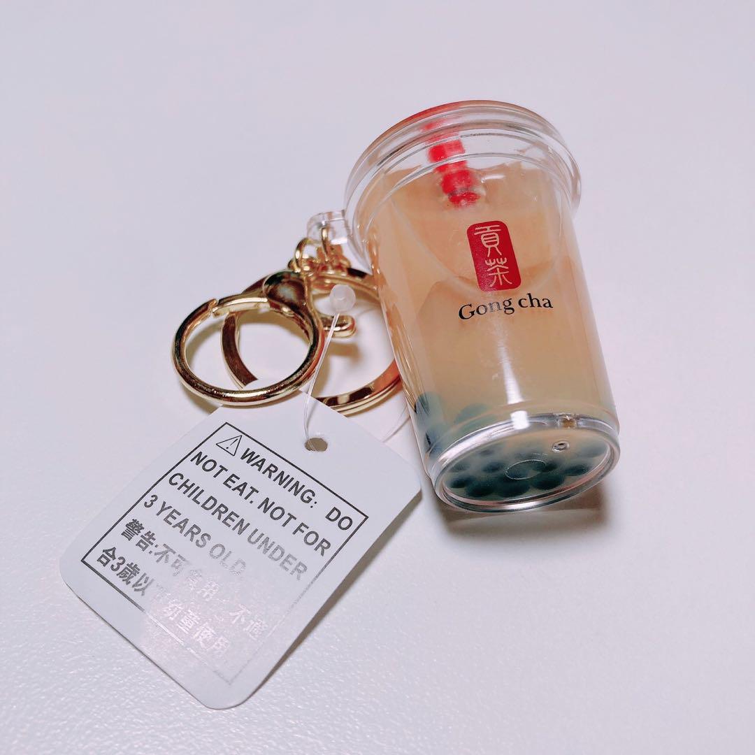 ゴンチャ キーホルダー ゴンチャGong cha タピオカドリンク キーホルダー - メルカリ