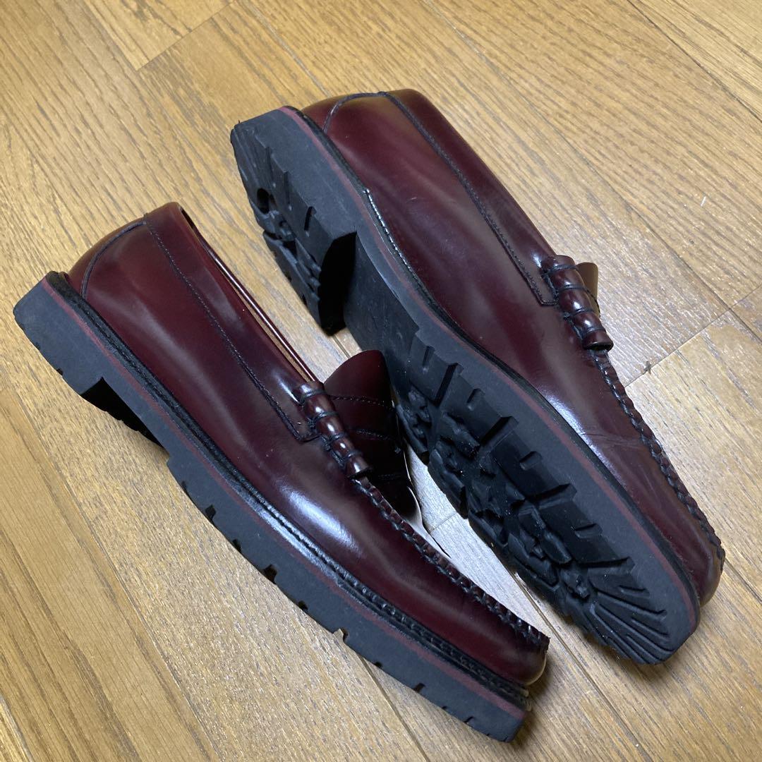 WEEjuns G.H. BASS & CO. バーガンディ ローファー