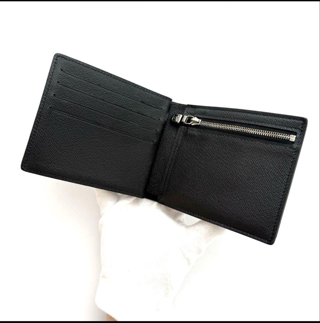 超極美品 現行 ルイヴィトン タイガ アメリゴ NM 二つ折り財布