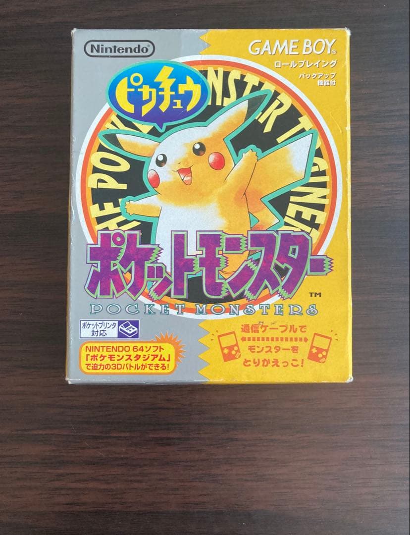 ポケモン ピカチュウ ゲームボーイ GB ソフト ポケットモンスター カセット傷や汚れあり