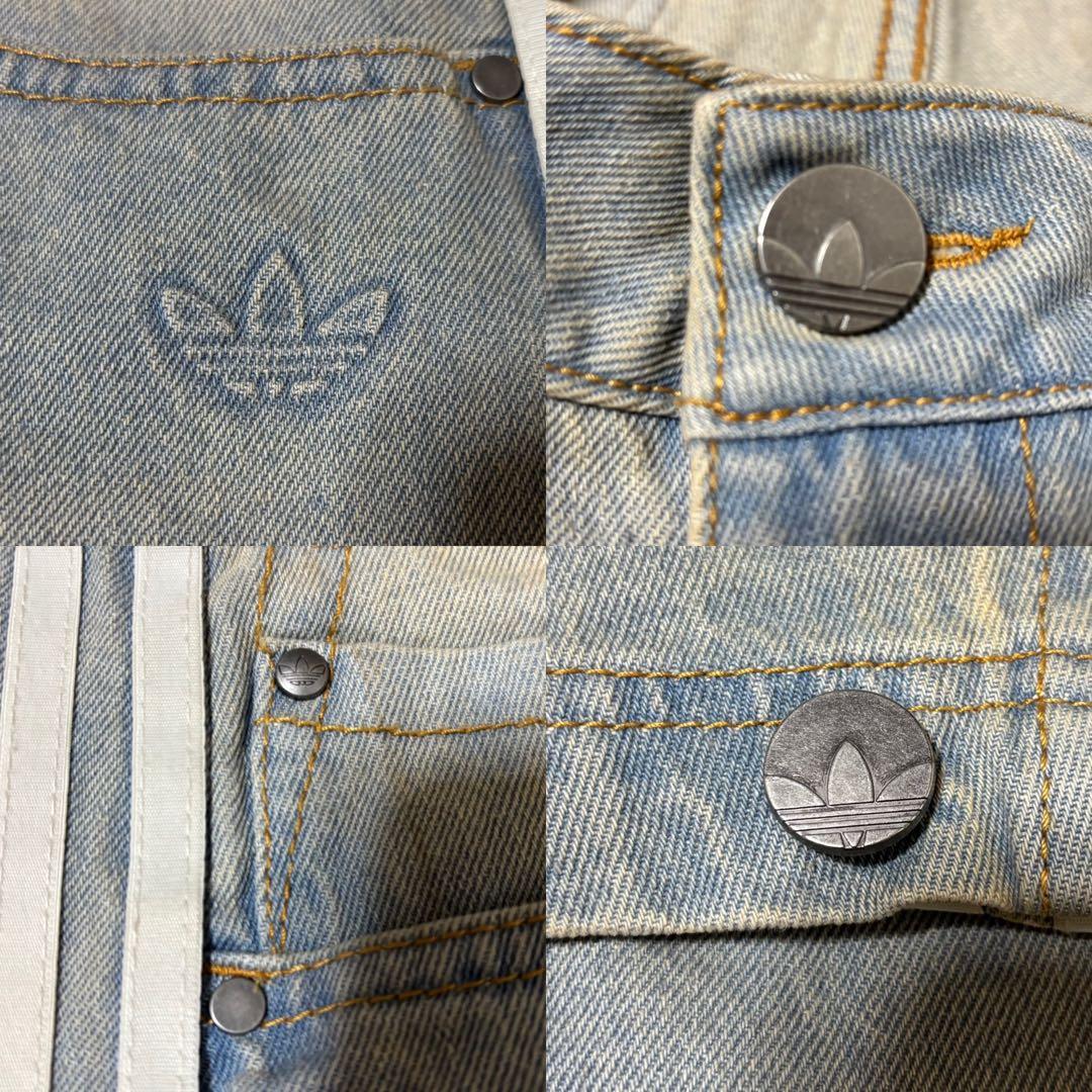 新品24⭐️ADILENIUMシーズン3 バナナフィット ウォッシュドデニムパンツ