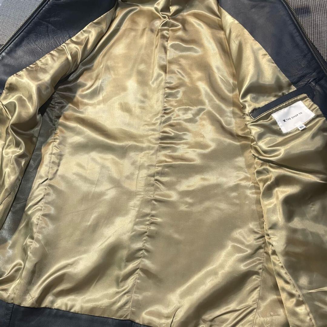 THE SHOP TK タケオキクチ 羊革 シープスキン シングルライダース