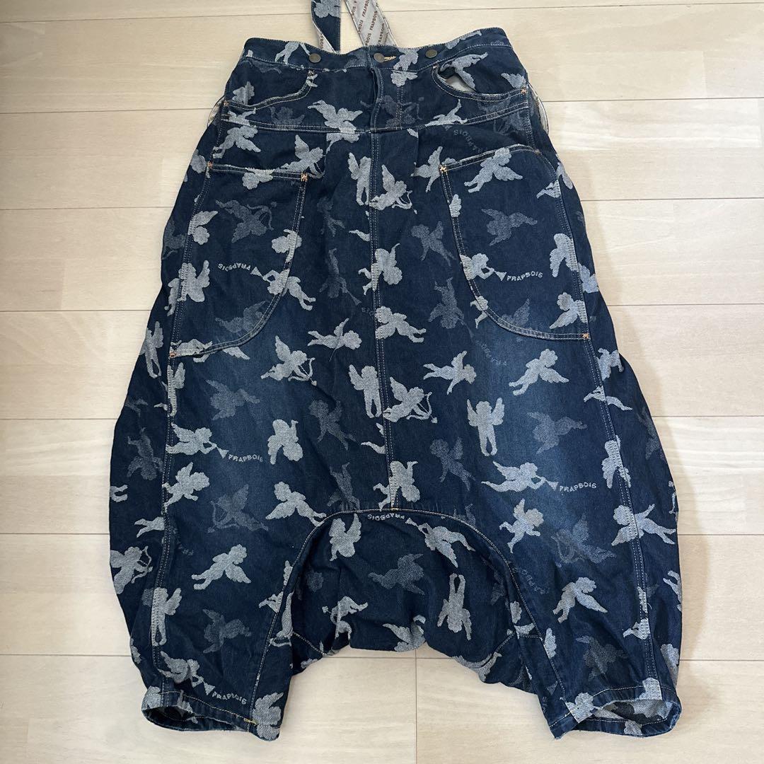 FRAPBOIS 天使柄サルエルパンツ 1サイズ