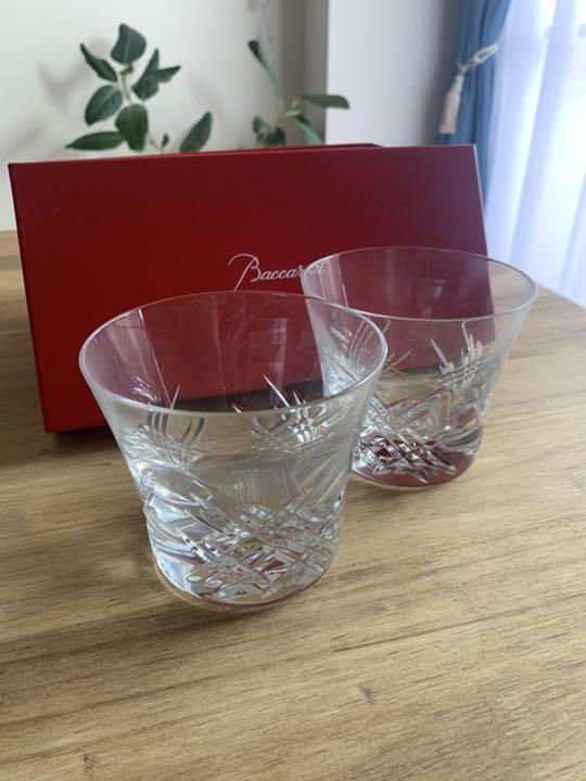 【新品•未使用♡】Baccarat バカラ ペアグラス 箱付き
