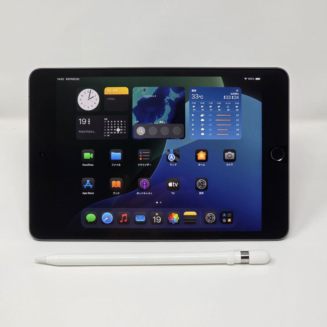 美品iPadmini5 94% Wi-Fi+Cellular Pencil