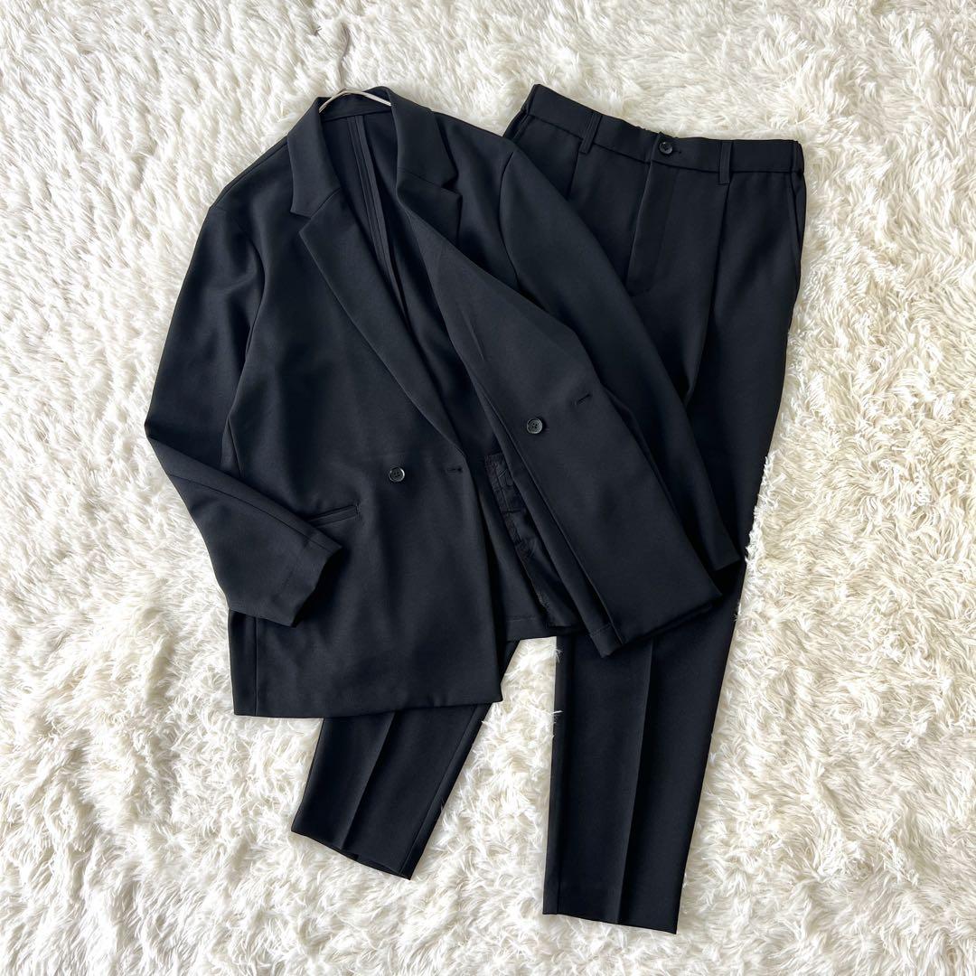 美品✨ tk.TAKEO KIKUCHI アソートセットアップ ブラック M
