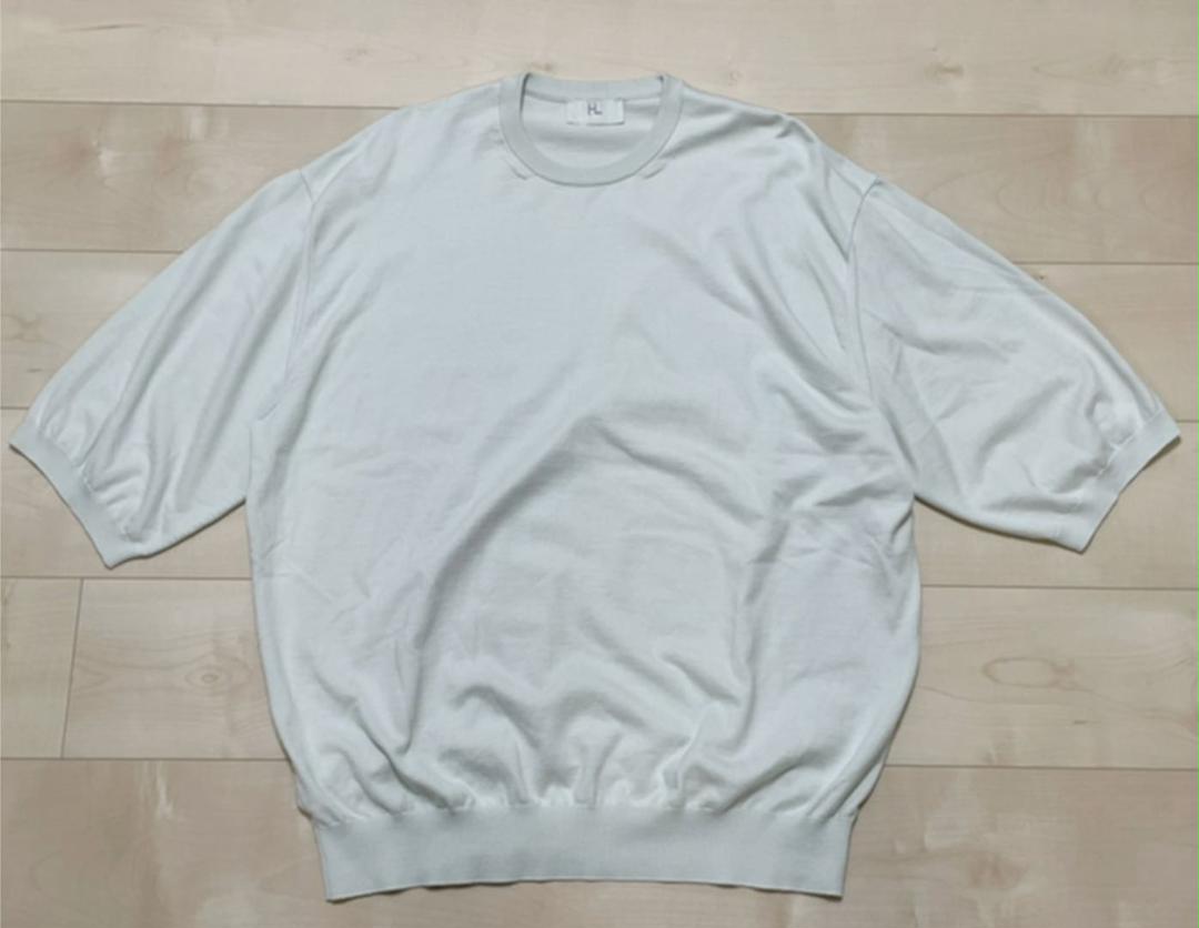 新作HOT HERILL 半袖ニット セーター ヘリル y43bX-m31389408439 COTTON CREWNECK 超特価特価