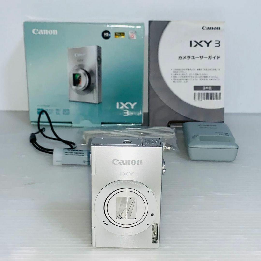 1900 枚【難あり】 Canon IXY 3 シルバー PC1736