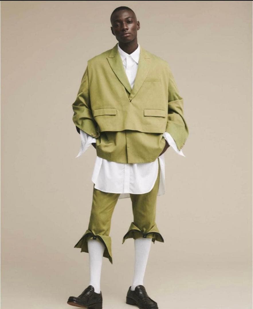 Jieda セットアップ 20ss グリーンS Jieda