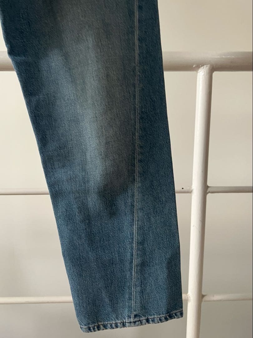 totême ハイウエストデニムパンツ ライトブルー