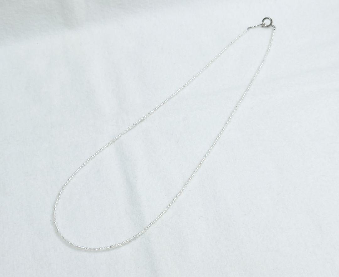 極美品！　アコヤ　ケシ　43 ㎝ SV ネックレス(LA-6693)