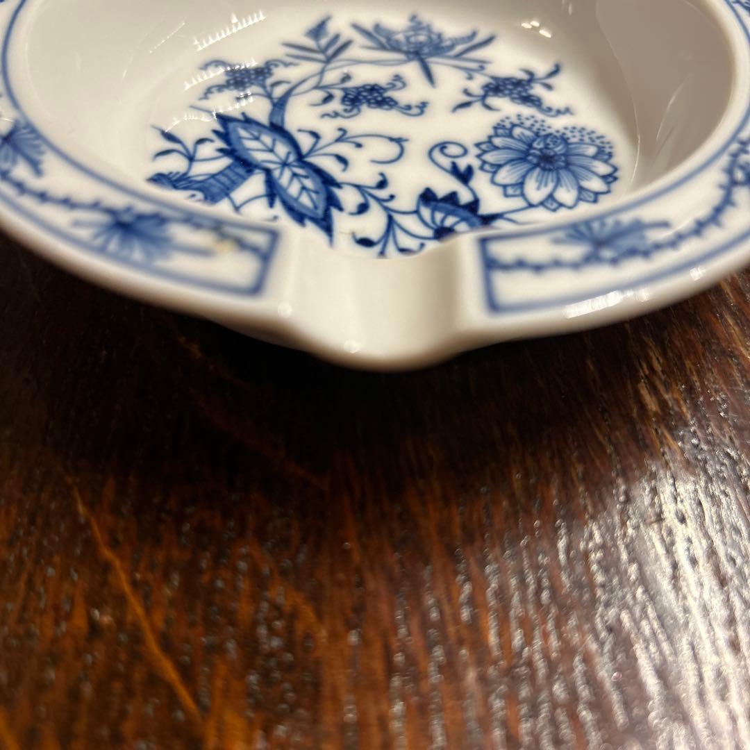 マイセン ブルーオニオン アッシュトレイ 灰皿 12.5cm Meissen