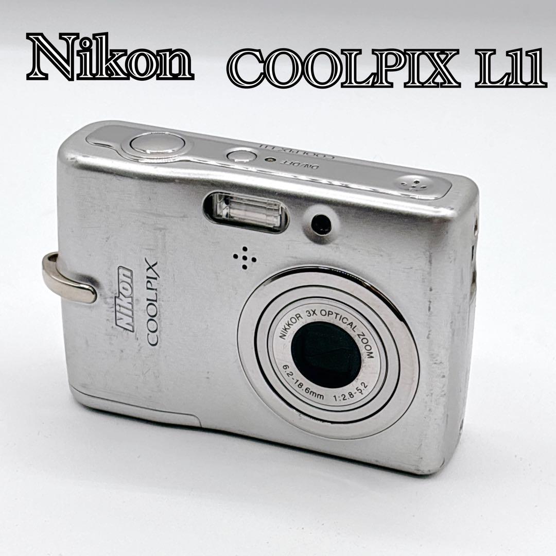 Nikon ニコン COOLPIX L11 基本動作確認済 付属品あり コンデジ Nikon ニコン COOLPIX L11 基本動作確認済 付属品あり コンデジ