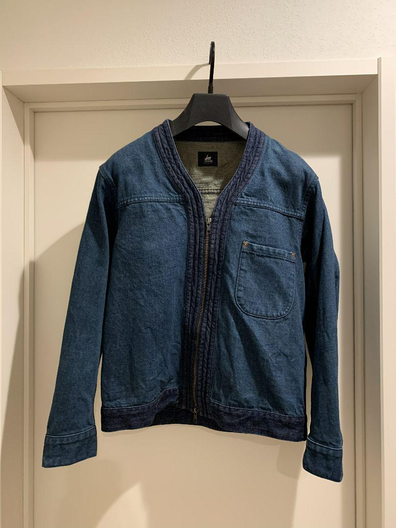 新作大人気 Paul Smith RED EAR ノーカラーデニムブルゾン S S63p5-m31397247576 格安新作