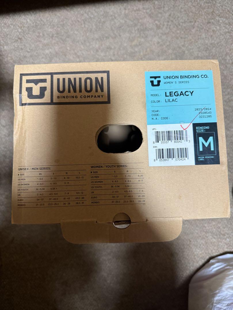 UNION LEGACY（レガシー） ビンディングMサイズ