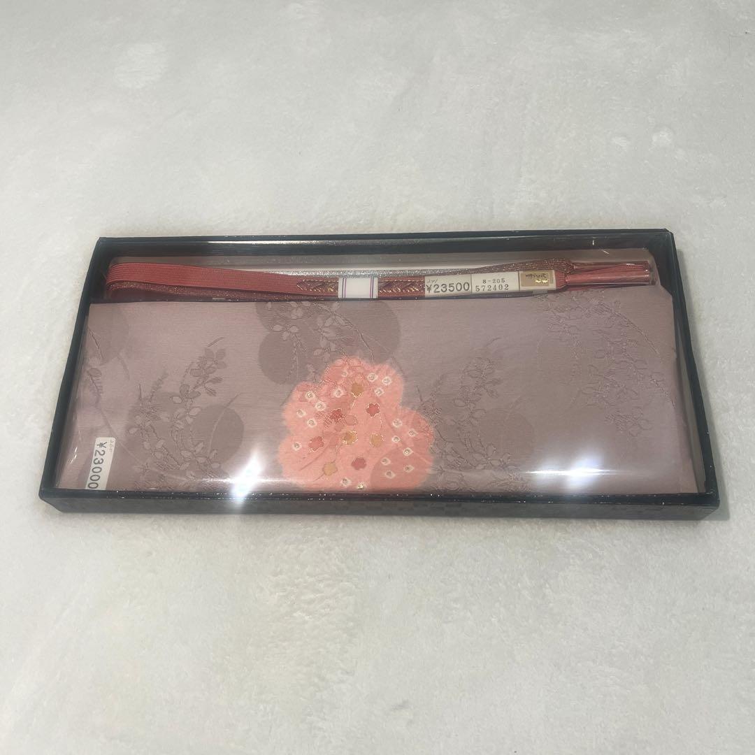 新品未使用品／着物／帯揚げ／帯締め／ピンク系／長期保管