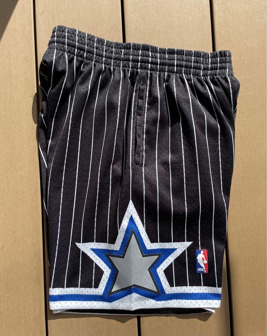 週末だけ　NBA オーランドマジック　ブラックストライプ　ゲームパンツ
