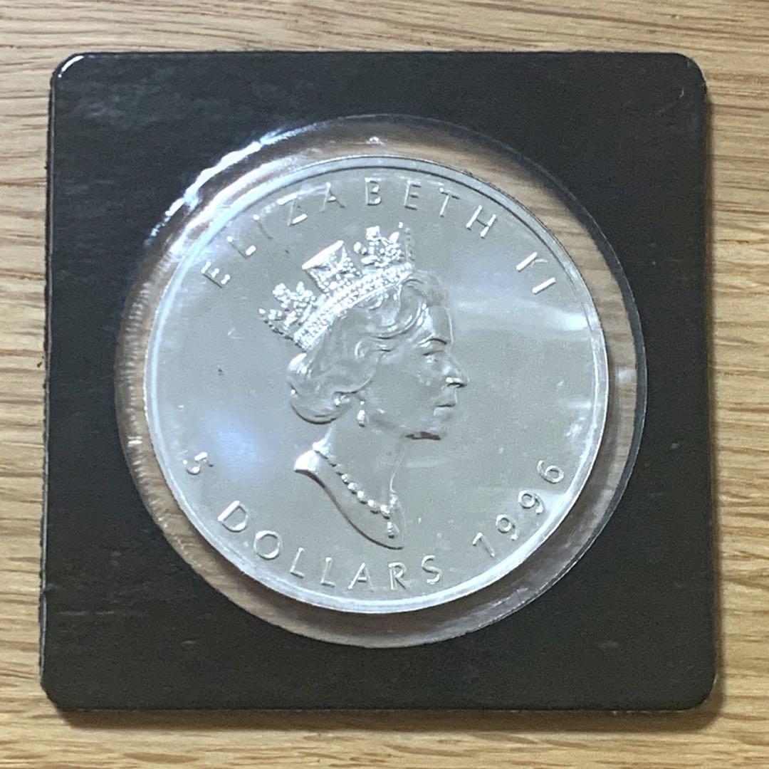 カナダ メイプルリーフ銀貨 1オンス 1996年 - コレクション