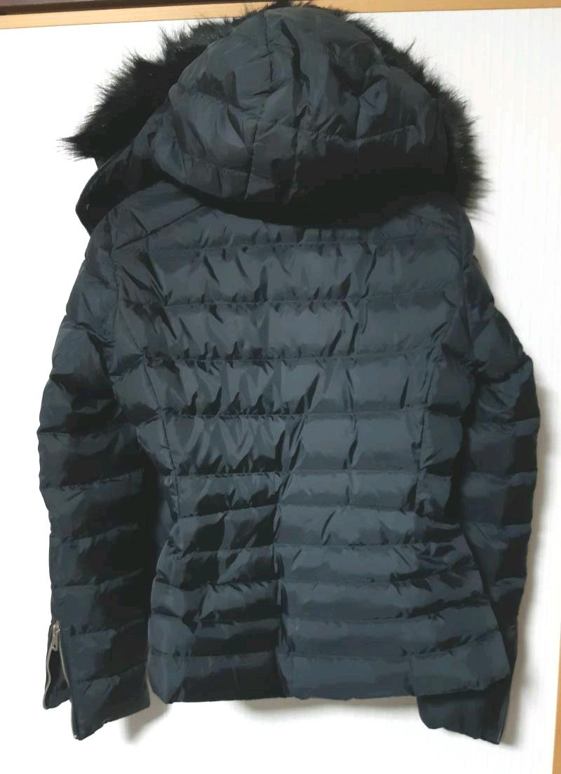 けます ZARA sizeM miJHB-m31405369334 ダウンジャケット シルバー
